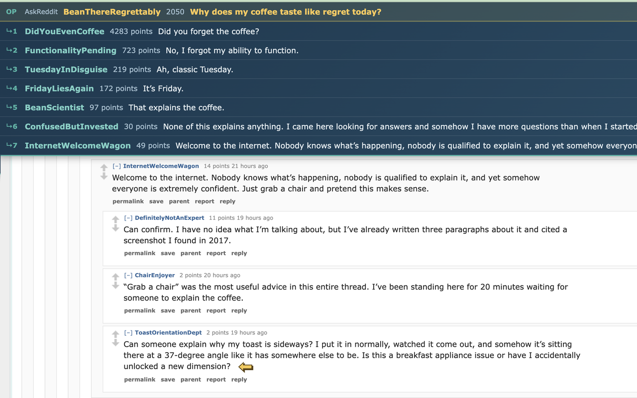 Thread Anchor on old Reddit